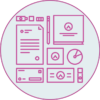imarketics papeleria corporativa icon purple